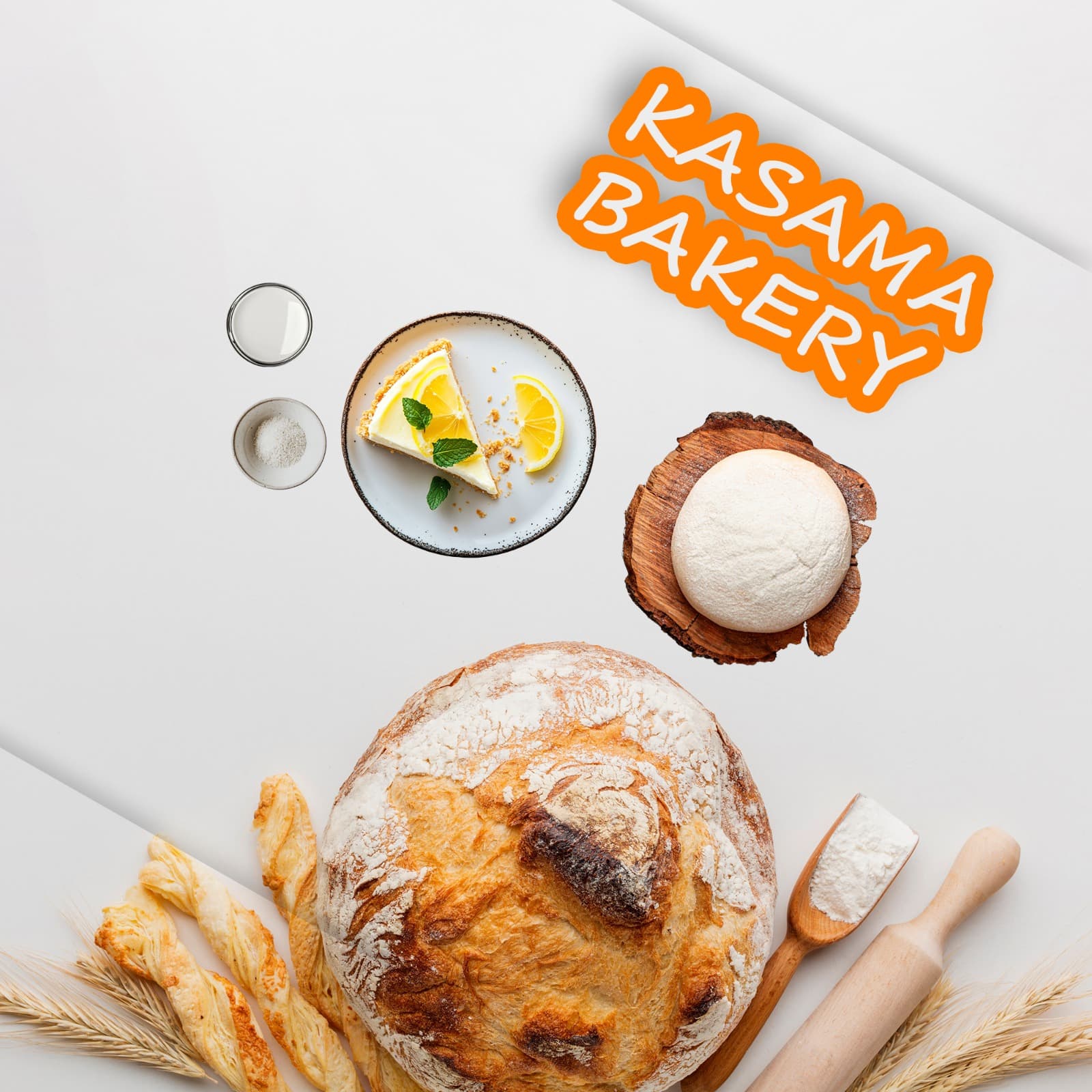 Fresh baking at Kasama Bakery